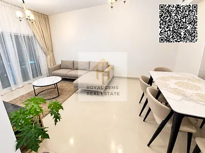 Spacious fully furnished 2-bedroom apartment with a practical layout, balcony, and a prime location