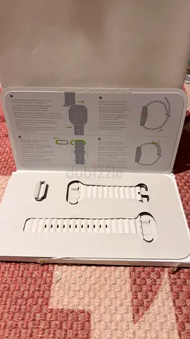 Orignal Apple Watch Ultra ( White Ocean Band )