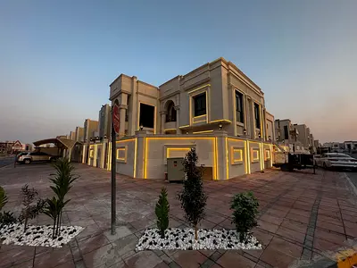 فيلا فاخرة للبيع في الزاهية – عجمان زاوية شارعين | 6 غرف نوم ماستر | مسبح خاص | روف كبير