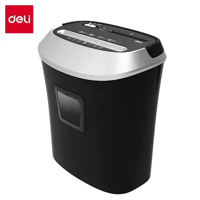 BRAND NEW Deli E9984 Paper Shredder — Cross-Cut, Compact Office Model