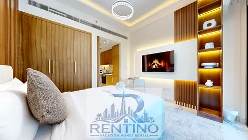 Modern Studio for Rent | Balcony | Azizi Riviera 59 | Prime Meydan Location
