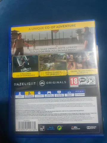 A Way Out (PS4) - Co-op Adventure Game (PS4 Case)