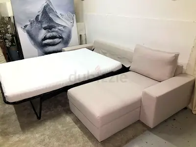 IKEA VIMLE 3-seat sofa-bed with chaise longue, with wide armrests