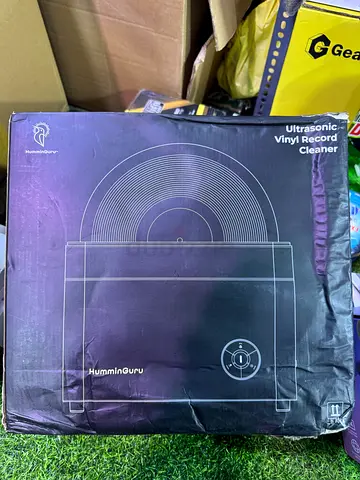 HumminGuru Ultrasonic Vinyl Record Cleaner — unopened box