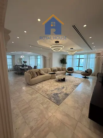 Fully Furnished Apartment with Full Sea View in Al