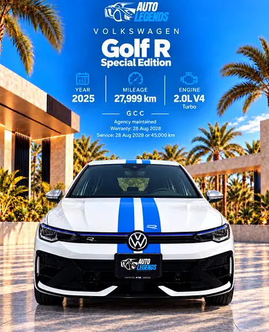 Volkswagen Golf R Special Edition - Agency Warranty and Service Comtract Included