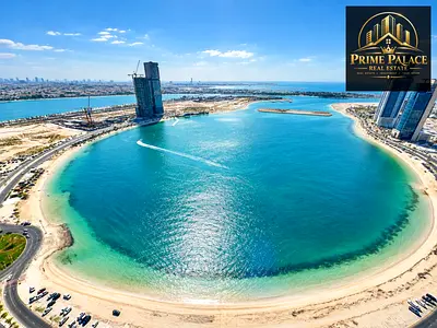 Luxurious 3BHK full sea view 2 car parking free gym swimming pool free balcony wardrobes panoramic windows maid room near Dubai exit