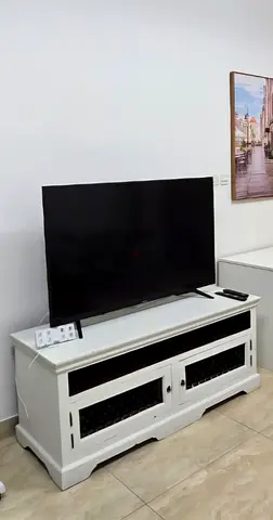 White TV Stand