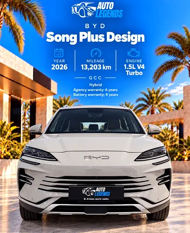 BYD Song Plus Design - Agency Warranty Included