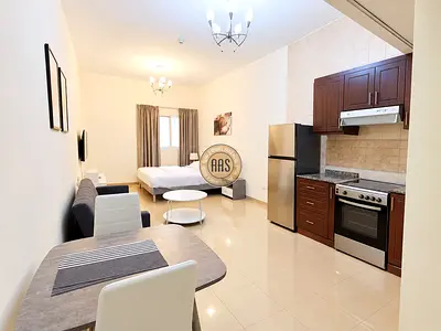 Prime Location Spacious Studio Fully Furnished 44k Full Facilities