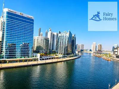 1BR Apartment | Clayton Residency | Canal & Marina Views | Balcony