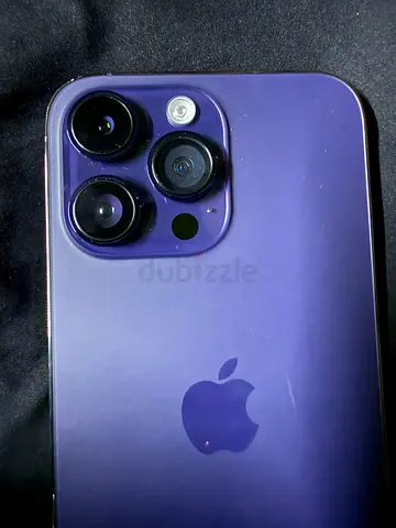 Used Purple iPhone 14 Pro Max - Good Condition (display change original ) battery change good prfmnc