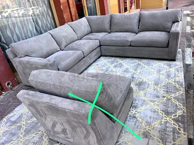 Same Like New Condition Crate&Barral axis Corner Sofa