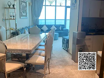 Fully Furnished 2BHK w/ Full Sea View | Ajman Corniche Residence | AED 1,200,000