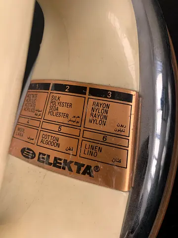 Used Elekta Steam Iron - Working Condition