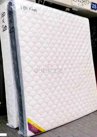 Firm single mattress 180 x 200 cm - unused, plastic wrapped