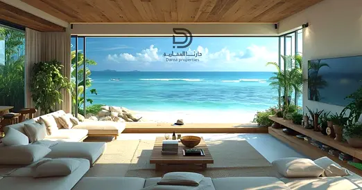 Prime 5BR Villa on Private Beach: Golden Visa, 5% Off, 30/70 & 2-Yr Post-Plan!