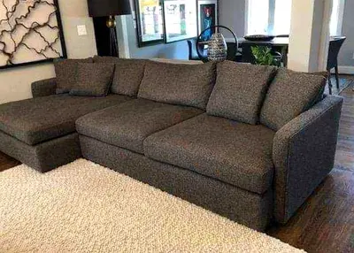 As Like a brand new Crate&Barrel Lounge Deep L Shape Sofa