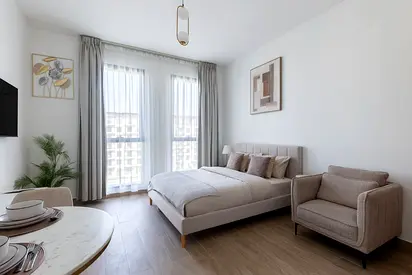 Fully furnished studio | City view | Modern interiors | Dubai Production City