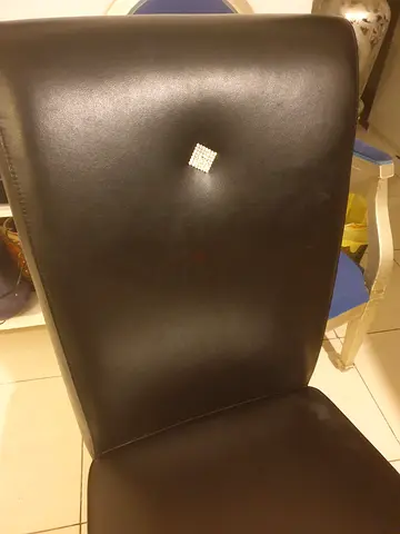 Genuine leather chairs,