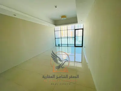 One-bedroom apartment for annual rent in Al Rashidiya 1 Ajman Two bathrooms balcony open view gym swimming pool park and kids' area