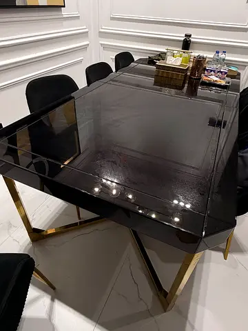 Dining table with chairs