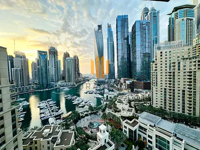 Full Marina View | Furnished | 2BR+Study