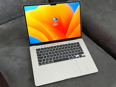 MacBook Air 15-inchM2 — Silver, Excellent Condition battery health 97% with box and everything