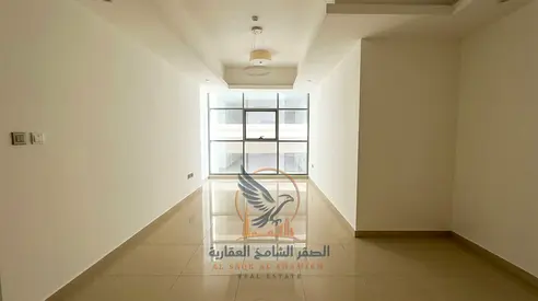 شقة غرفة وصالة للإيجار في برج غلفا – شارع خليفة | بلكونة ومسبح وجيم