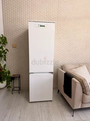 Zanussi Built In Bottom Freezer Fridge ZBB28450SA 271 L Slim 54cm width