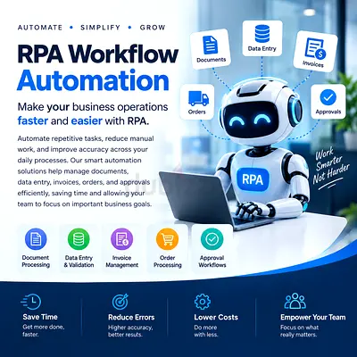 RPA Workflow Automation Services | Business Process Automation & Efficiency