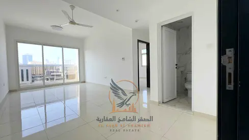 2 Bedroom Apartment with Living Room for Rent in Al Rashidiya 2 Ajman Brand New Building First Tenant