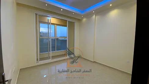 One-bedroom apartment for annual rent in Ajman. Excellent finishing, prime location, and private parking.