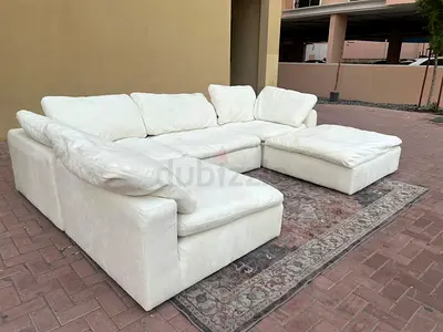 Marina home module sofa with ottoman