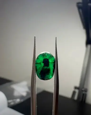 One-of-One Colombian Emerald — Nature’s Falcon