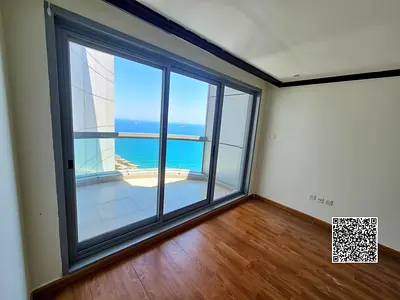 03 Series-Two Balconies | FULL SEA VIEW 2BHK+MAID+Dining| High Floor| VACANT Corniche Tower| Cash or Bank Finance Available | Direct Beach Access