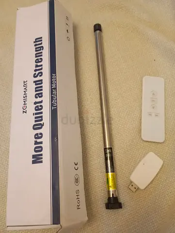 Tubular Motor for Roller Blinds with Remote (Like New)