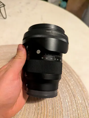 Sigma 16-28 2.8 Sony e mount