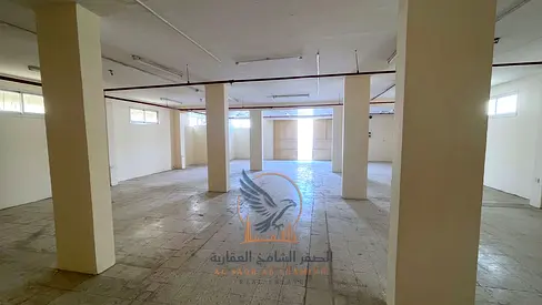 Premium commercial warehouse for annual rent with modern fire system private bathroom strategic location and ready for immediate business use