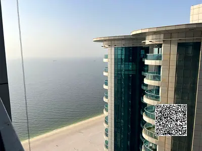 Premium 1BR | Stunning Sea View | 4 Cheques | AED 44,000