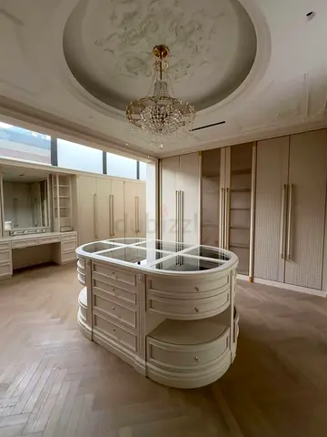 Luxury Custom Walk-In Closet & Wardrobe Suite | Full Dressing Room Setup