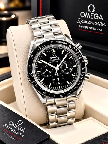 Omega Speedmaster Stainless Steel Men's Watch All Over UAE Cash on delivery 🚚