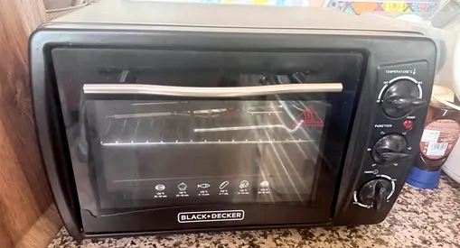 Black and decker double glass oven 19 litre