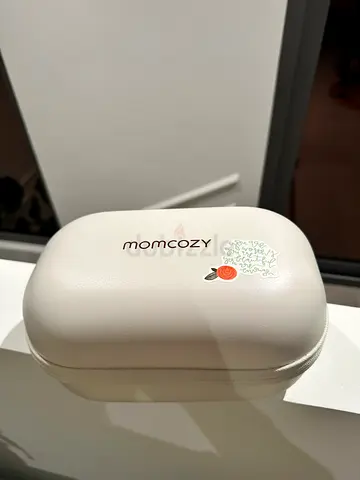 Momcozy Portable White Breast Pump with Carry Case