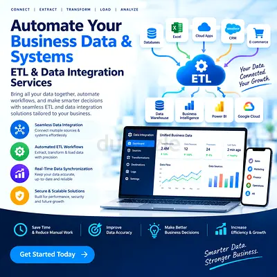 Automate Your Business Data & Systems | ETL & Data Integration Services