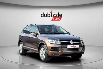 AED 1919/month | 2015 Volkswagen Touareg  | GCC Specs | Ref#547983