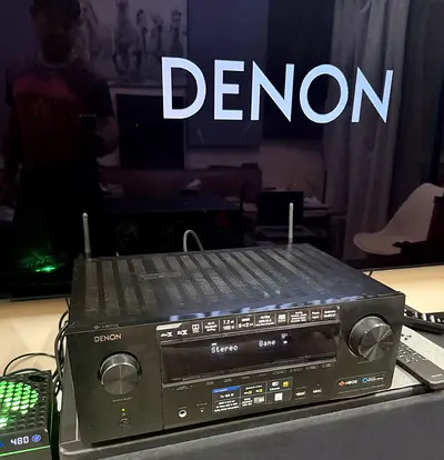 The Denon AVR-X2500H i7.2 Channel Dolby Atmos Dolby DTSX WiFi Bluetooth 4k AV receiver