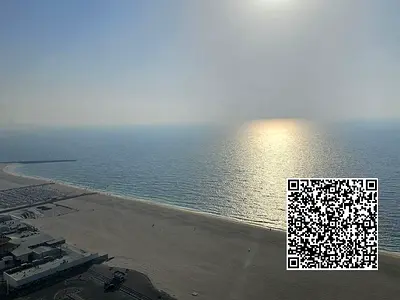 Sea View Fully Furnished 2 BHK for Rent in Ajman Corniche Residence Tower