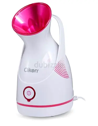 Clikon Facial Steamer / Face Sauna - White & Pink