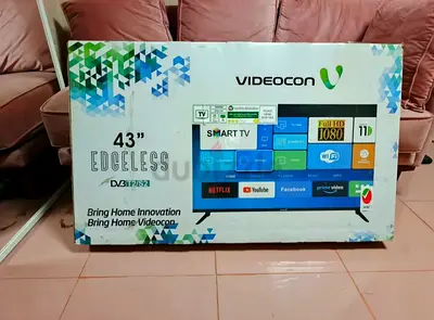 Videocon 43" Smart LED TV - Boxed, Unused Condition